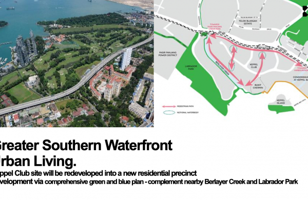 Future Development of Greater Southern Waterfront